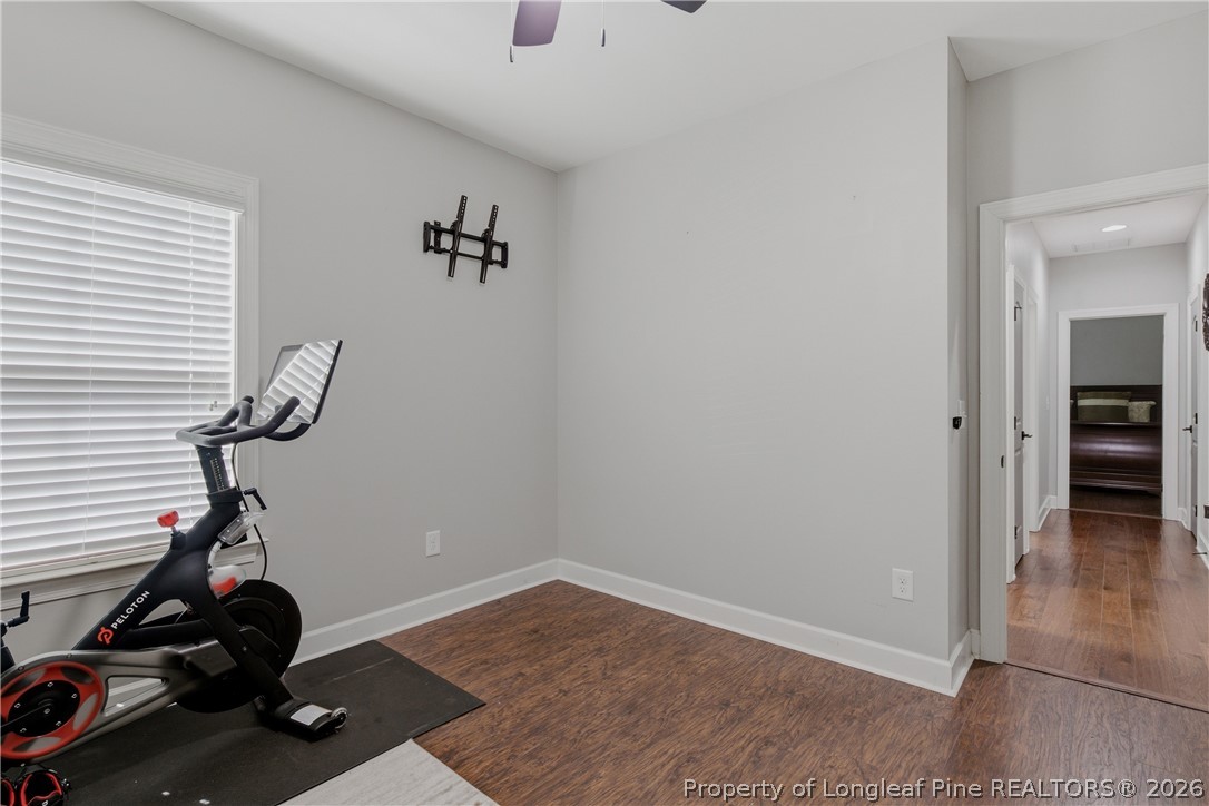 148 Heatherspring Way Spring Lake, NC 28390 - Photo 35 of 50 a view of a room with gym equipment