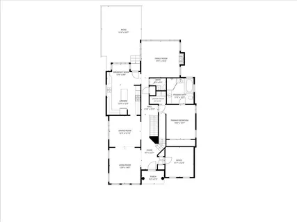 a picture of floor plan