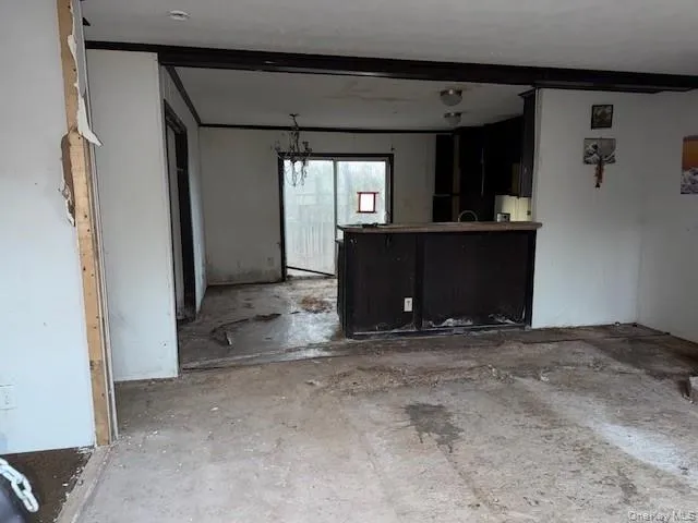 a view of empty room