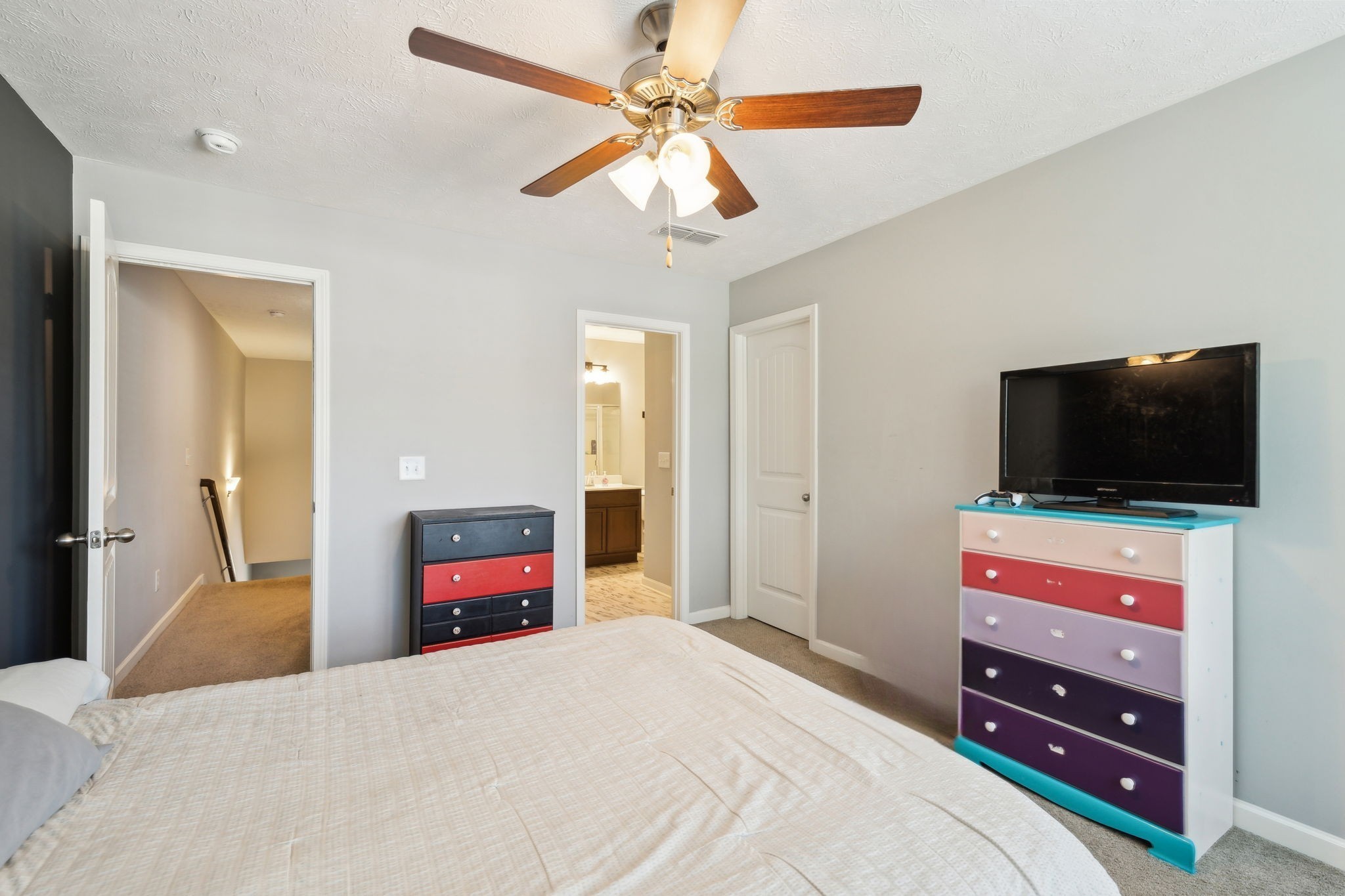 2336 Convention Way Murfreesboro, TN 37130 - Photo 14 of 23 a bedroom with a bed and a flat screen tv