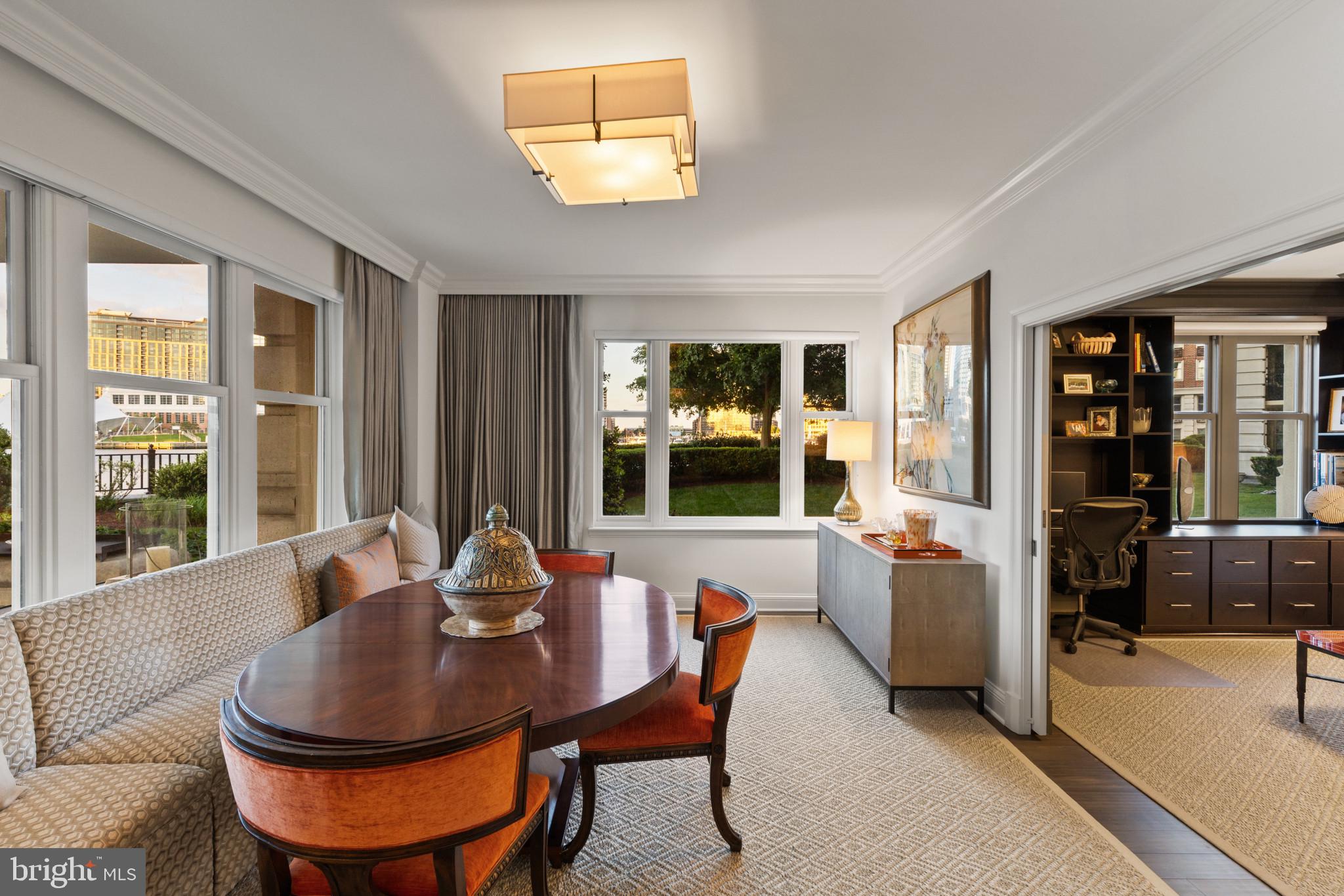 801 Key Highway, Unit 110 Baltimore, MD 21230 - Photo 28 of 78 Dining Room with Incredible Views