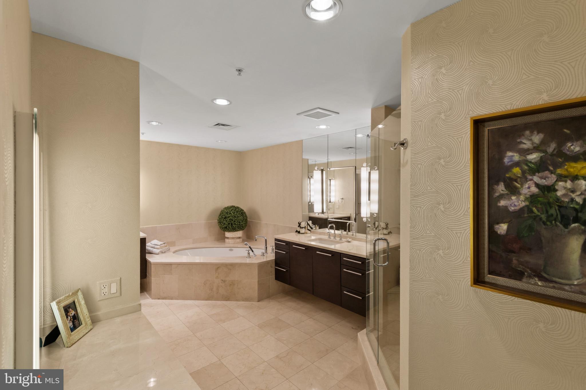 801 Key Highway, Unit 110 Baltimore, MD 21230 - Photo 40 of 78 Luxurious Primary Bathroom
