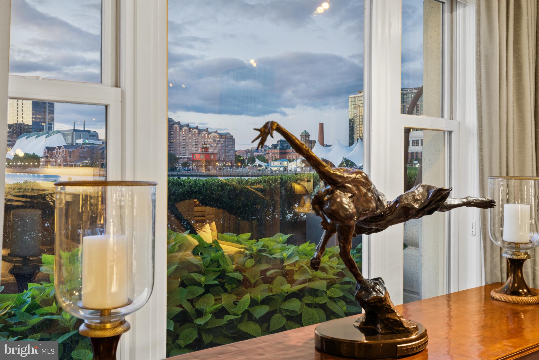 801 Key Highway, Unit 110 Baltimore, MD 21230 - Photo 47 of 78 Views to the Terrace and Harbor