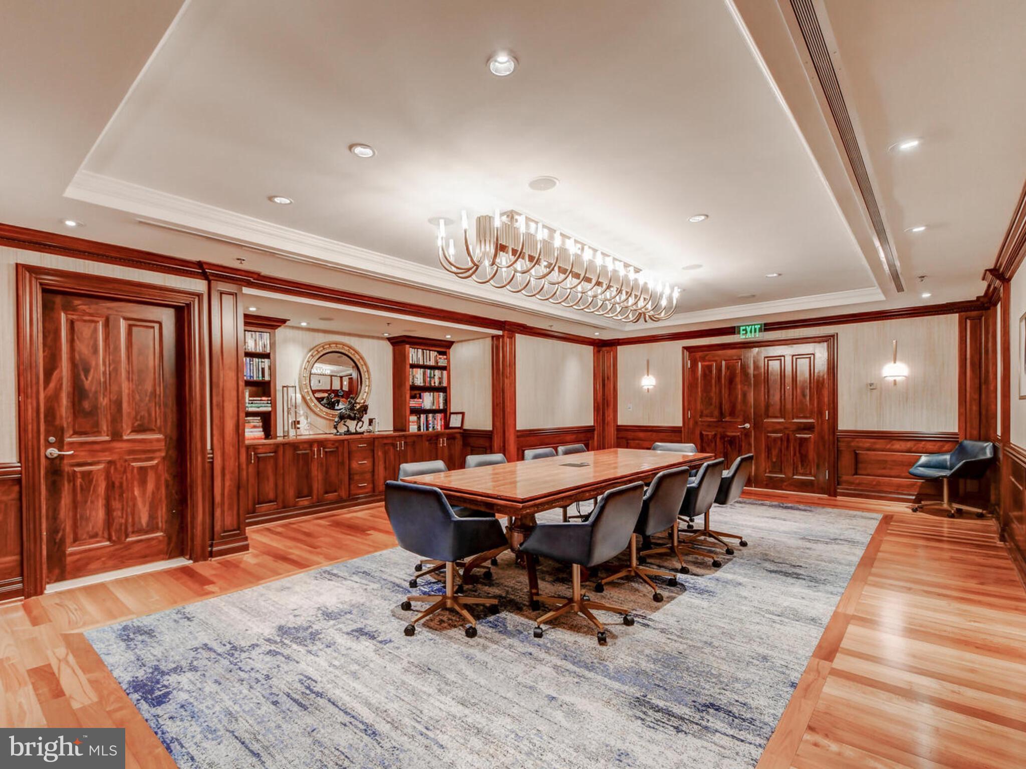 801 Key Highway, Unit 110 Baltimore, MD 21230 - Photo 78 of 78 a view of a dining room with furniture window and wooden floor