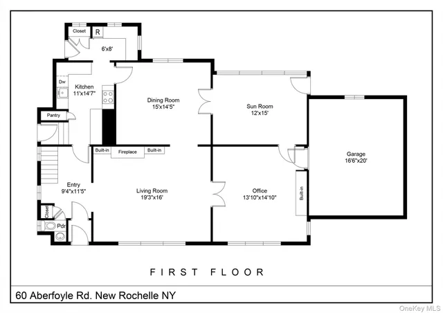 $1,195,000 | 60 Aberfoyle Road, New Rochelle, NY 10804