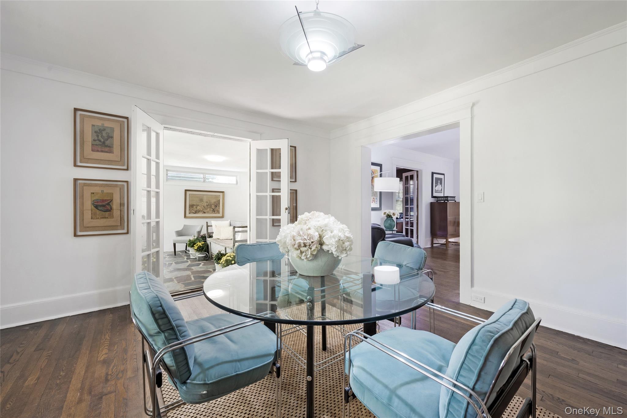 60 Aberfoyle Road New Rochelle, NY 10804 - Photo 8 of 26 a dining room with furniture and wooden floor