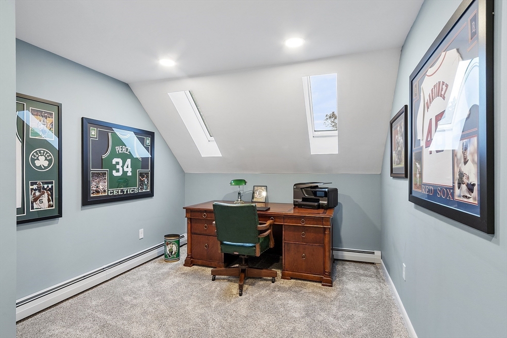 90 South Road Pepperell, MA 01463 - Photo 26 of 41 a view of a workspace with furniture and a window