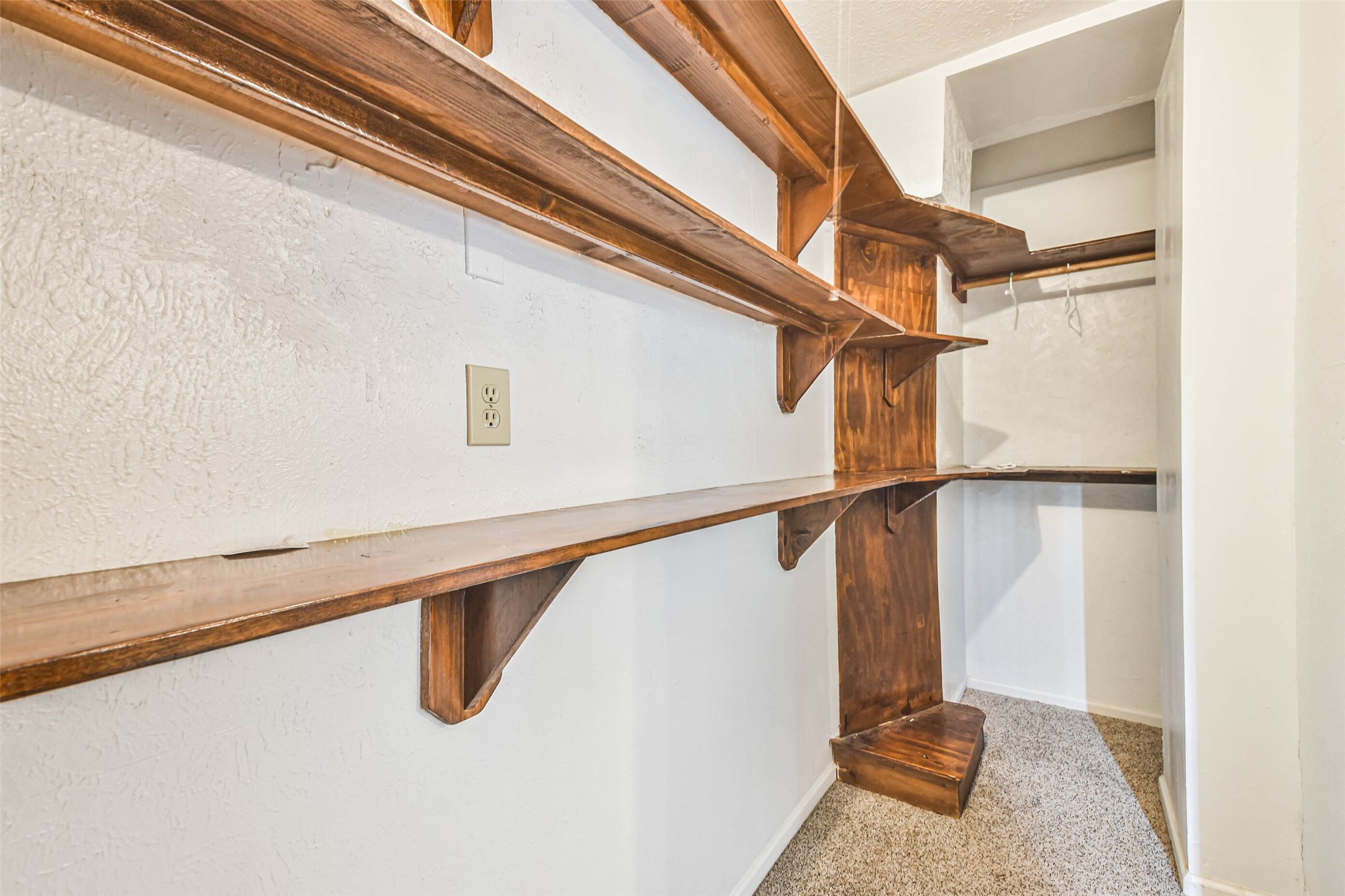 12 Coralberry Road Spring, TX 77381 - Photo 23 of 45 a view of walk in closet with empty racks