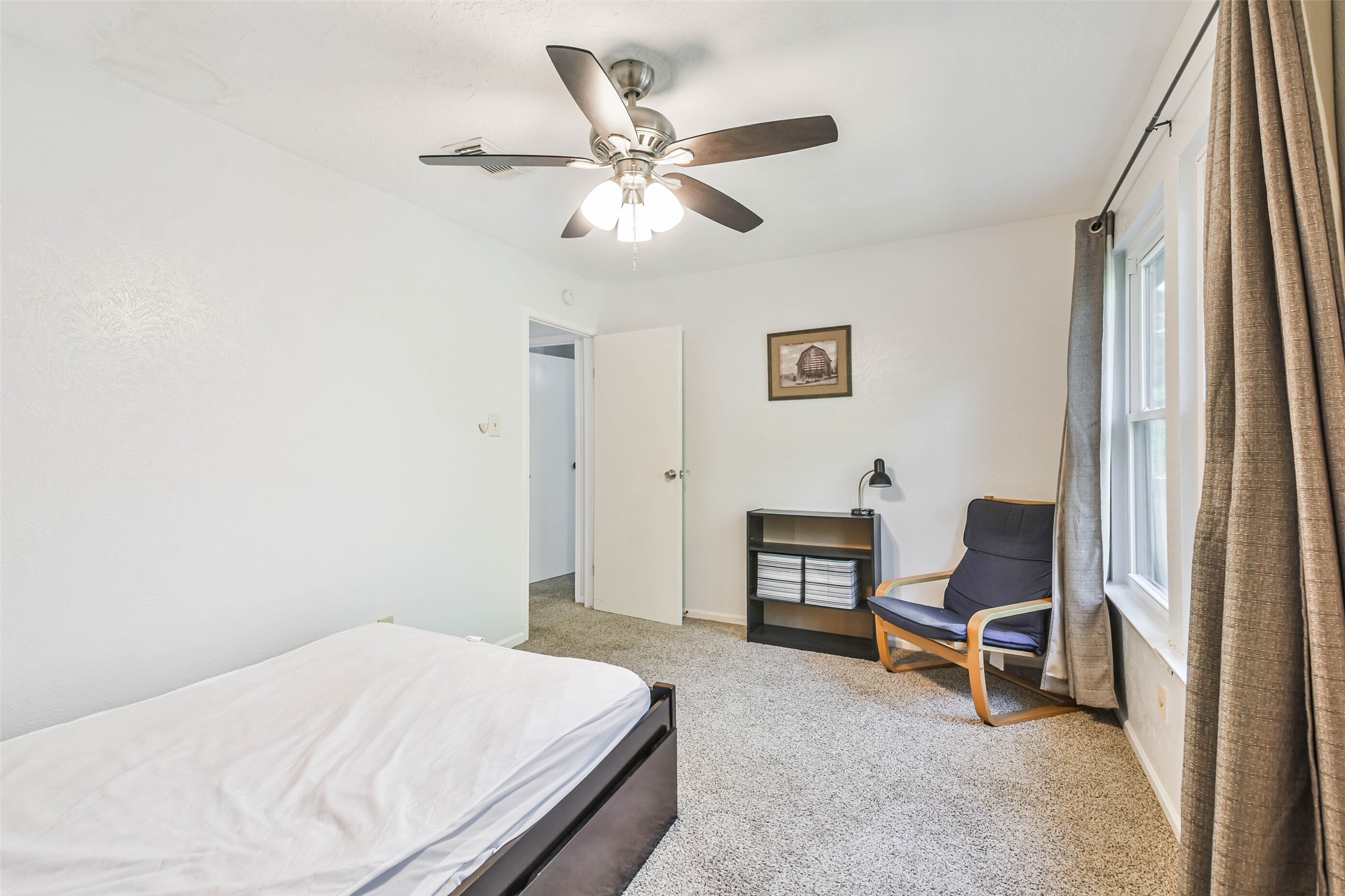 12 Coralberry Road Spring, TX 77381 - Photo 34 of 45 a bedroom with a workspace