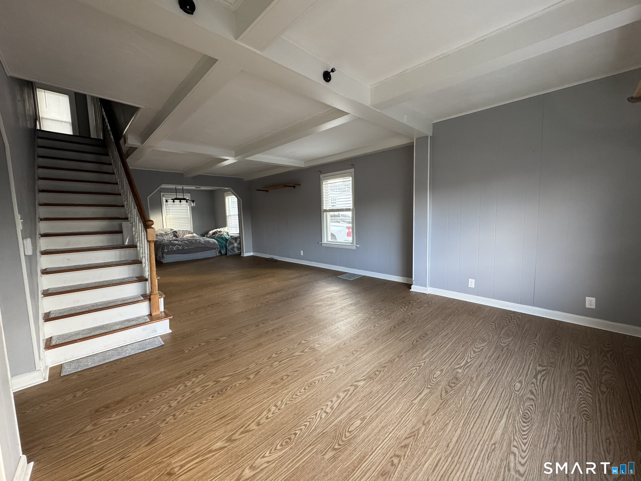 310 Lestertown Road Groton, CT 06340 - Photo 12 of 31 wooden floor in an empty room with a window