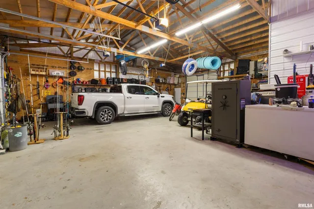 a view of an ocean and beach