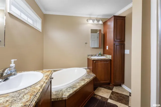 a view of a lake in middle of the town