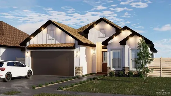 a house view with a outdoor space