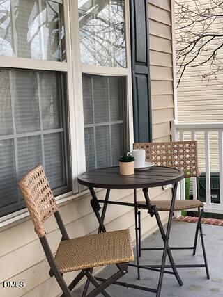 4836 Windblown Court Raleigh, NC 27616 - Photo 10 of 11 balcony