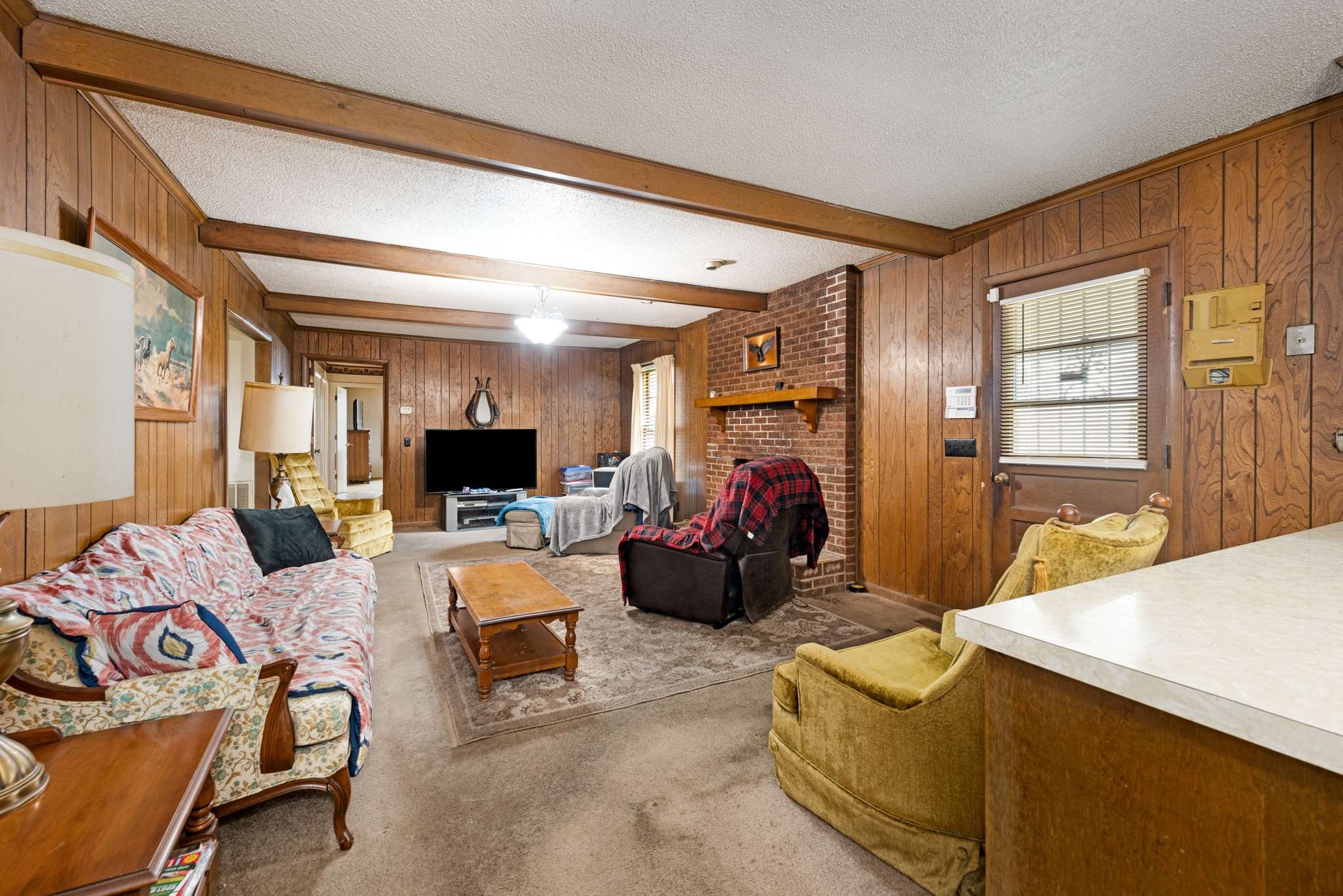 3265 Mt Tabor Road Murfreesboro, TN 37127 - Photo 13 of 30 a living room with furniture and a flat screen tv