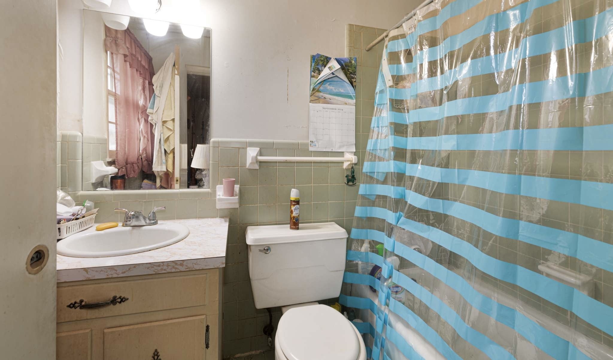 3265 Mt Tabor Road Murfreesboro, TN 37127 - Photo 20 of 30 a bathroom with a sink toilet and mirror