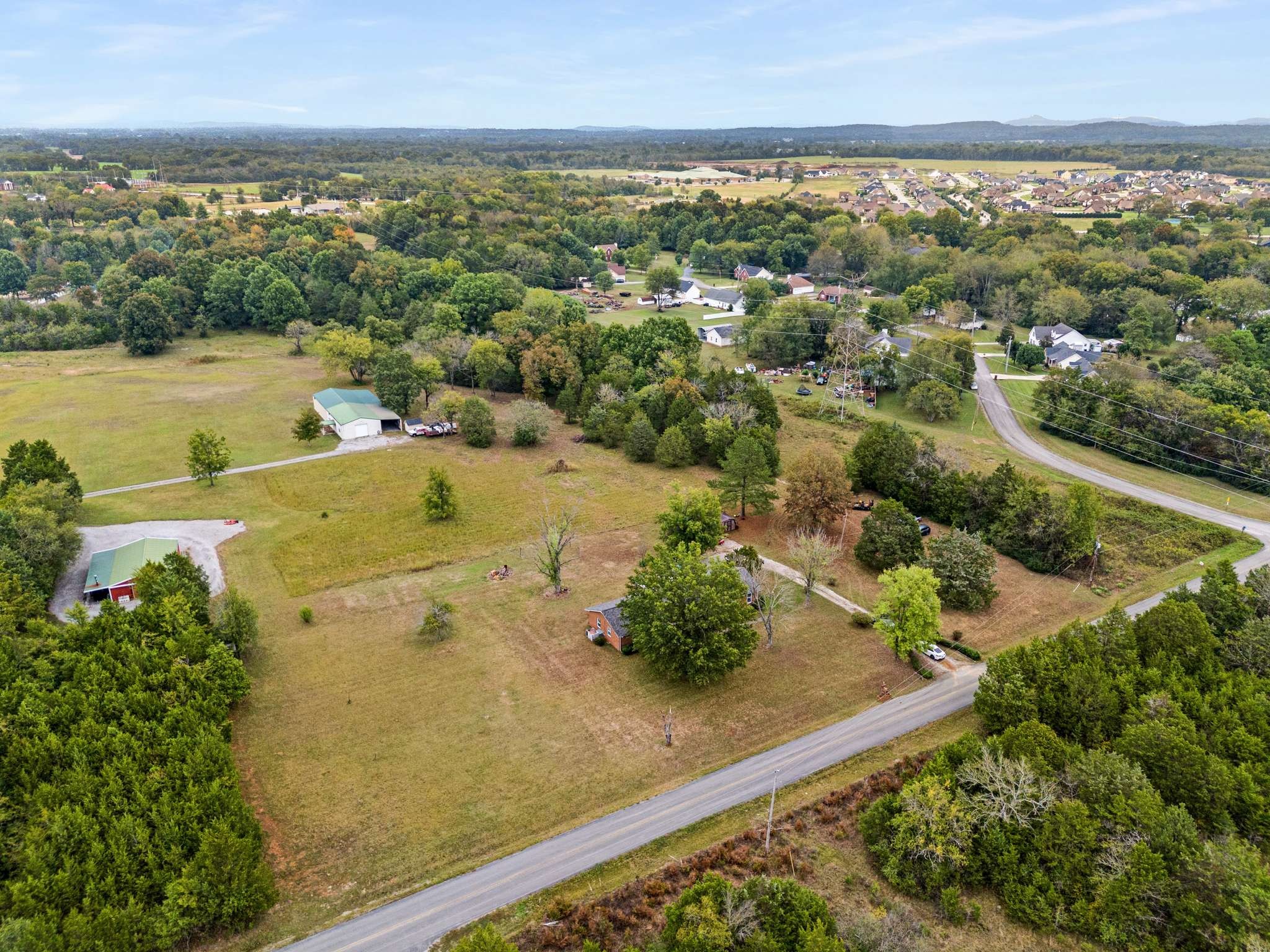 3265 Mt Tabor Road Murfreesboro, TN 37127 - Photo 2 of 30 an aerial view of ocean and residential houses with outdoor space
