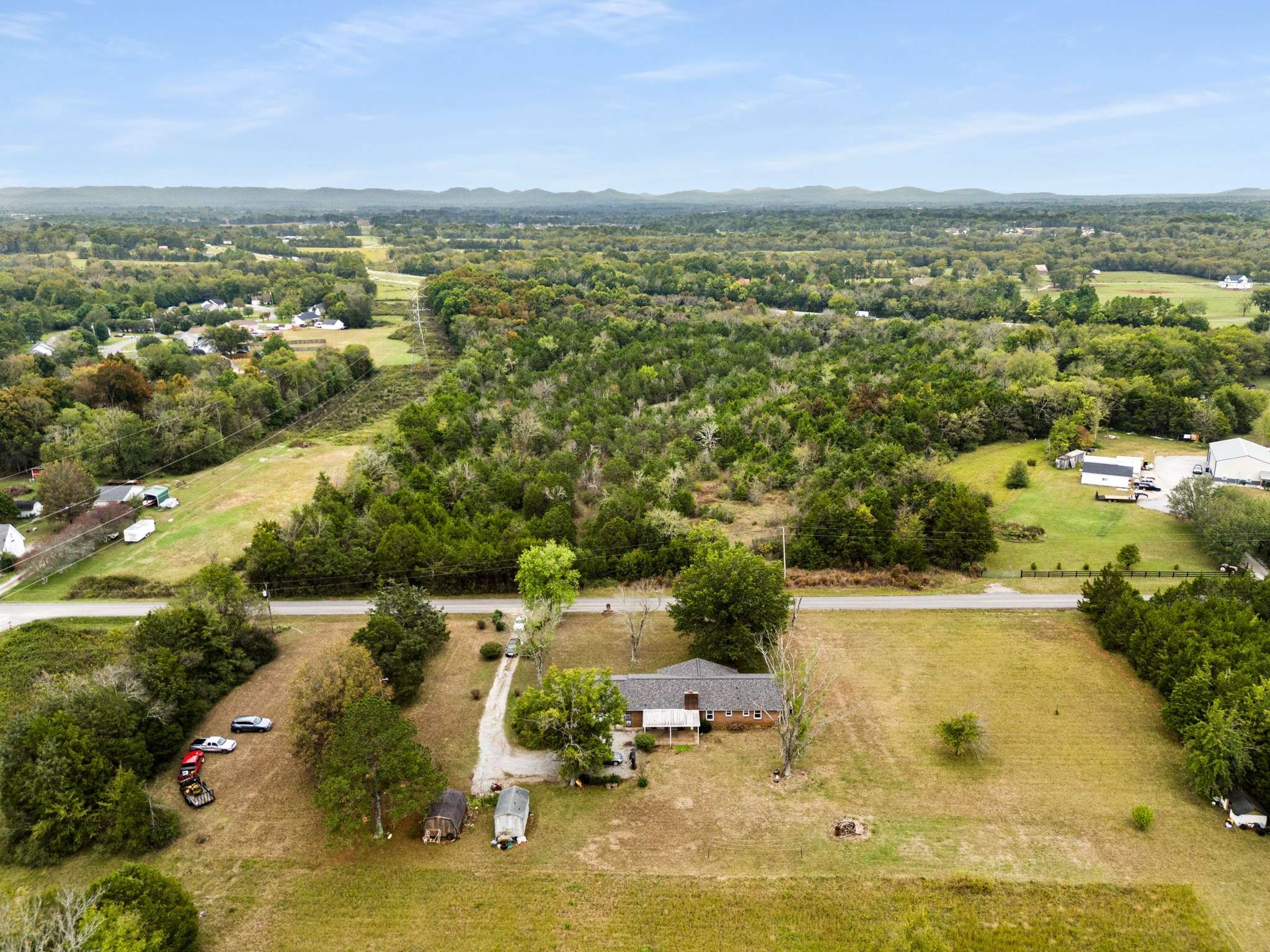 3265 Mt Tabor Road Murfreesboro, TN 37127 - Photo 29 of 30 an aerial view of residential houses with outdoor space