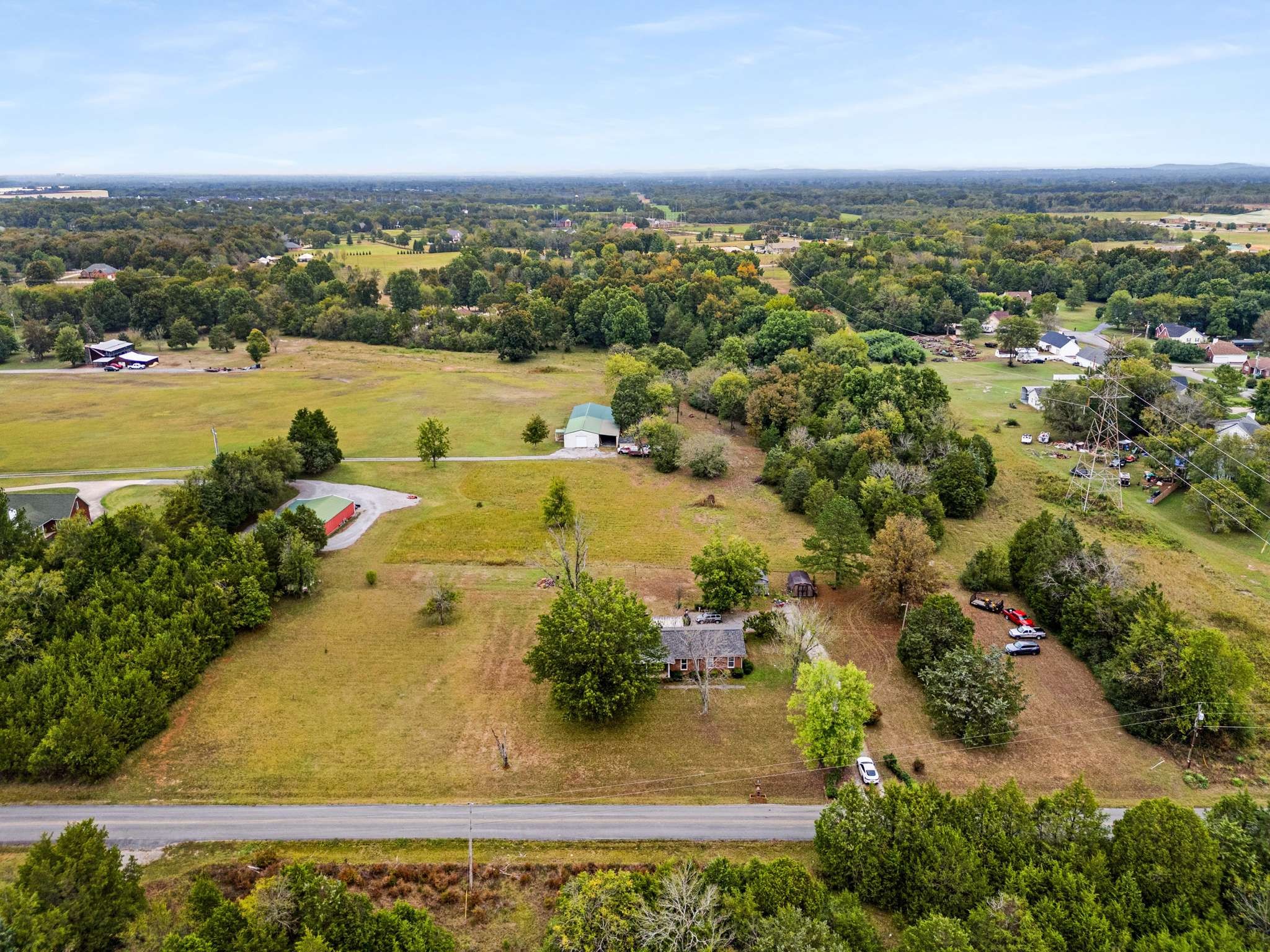 3265 Mt Tabor Road Murfreesboro, TN 37127 - Photo 3 of 30 an aerial view of ocean and residential houses with outdoor space