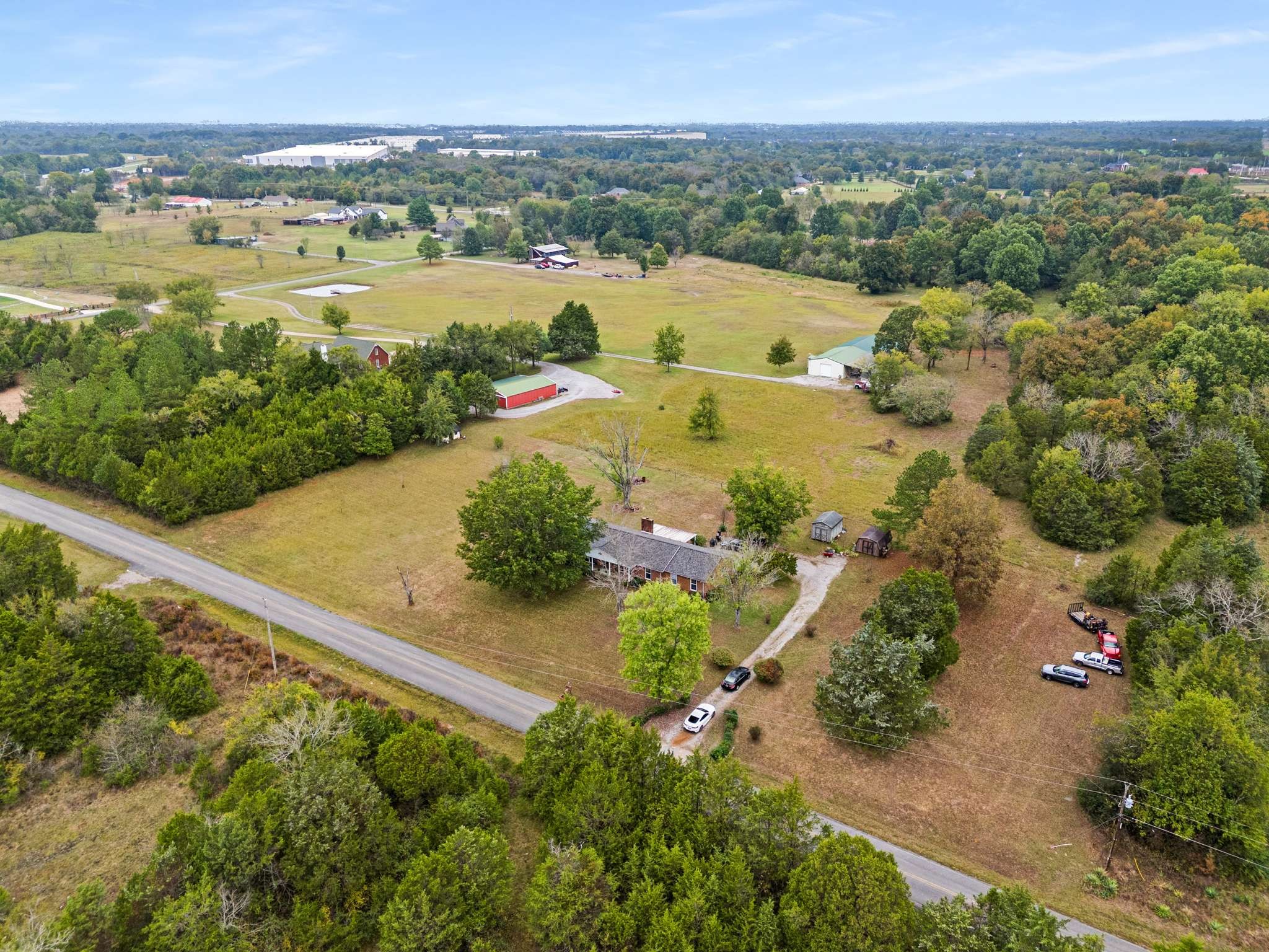 3265 Mt Tabor Road Murfreesboro, TN 37127 - Photo 4 of 30 an aerial view of a city with lots of residential buildings ocean and mountain view in back