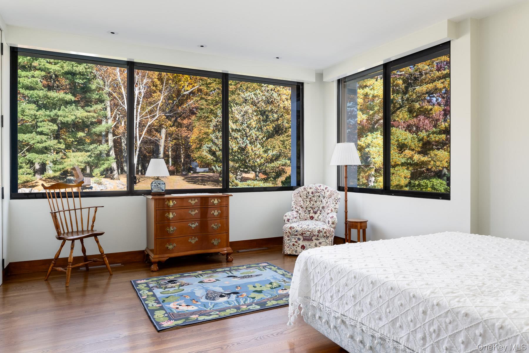 48 Raafenberg Road Sleepy Hollow, NY 10591 - Photo 13 of 37 a bedroom with a large window and a bed
