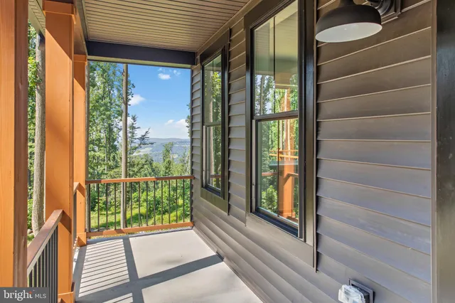 a view of front door