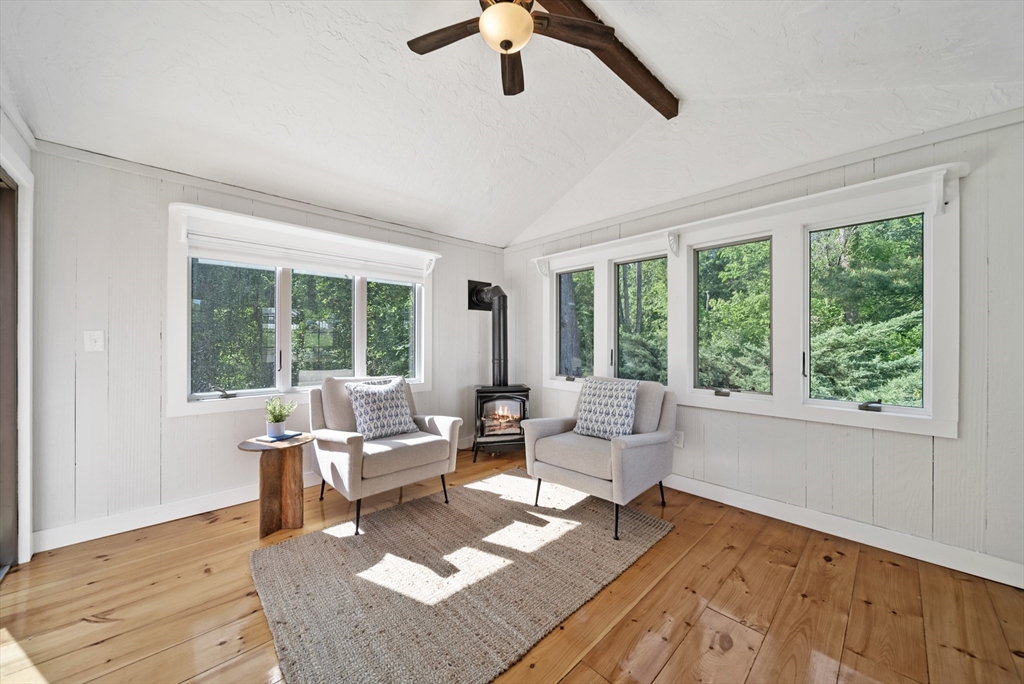 13 Rattlesnake Hill Road Andover, MA 01810 - Photo 17 of 25 a living room with furniture and a window