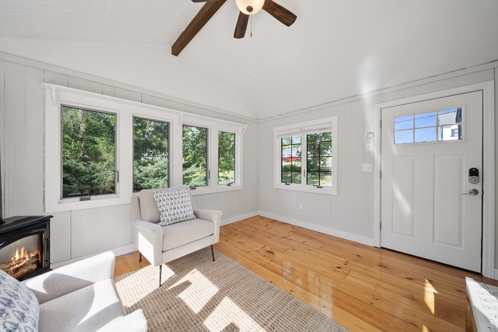 13 Rattlesnake Hill Road Andover, MA 01810 - Photo 19 of 25 a bedroom with a bed and a large window