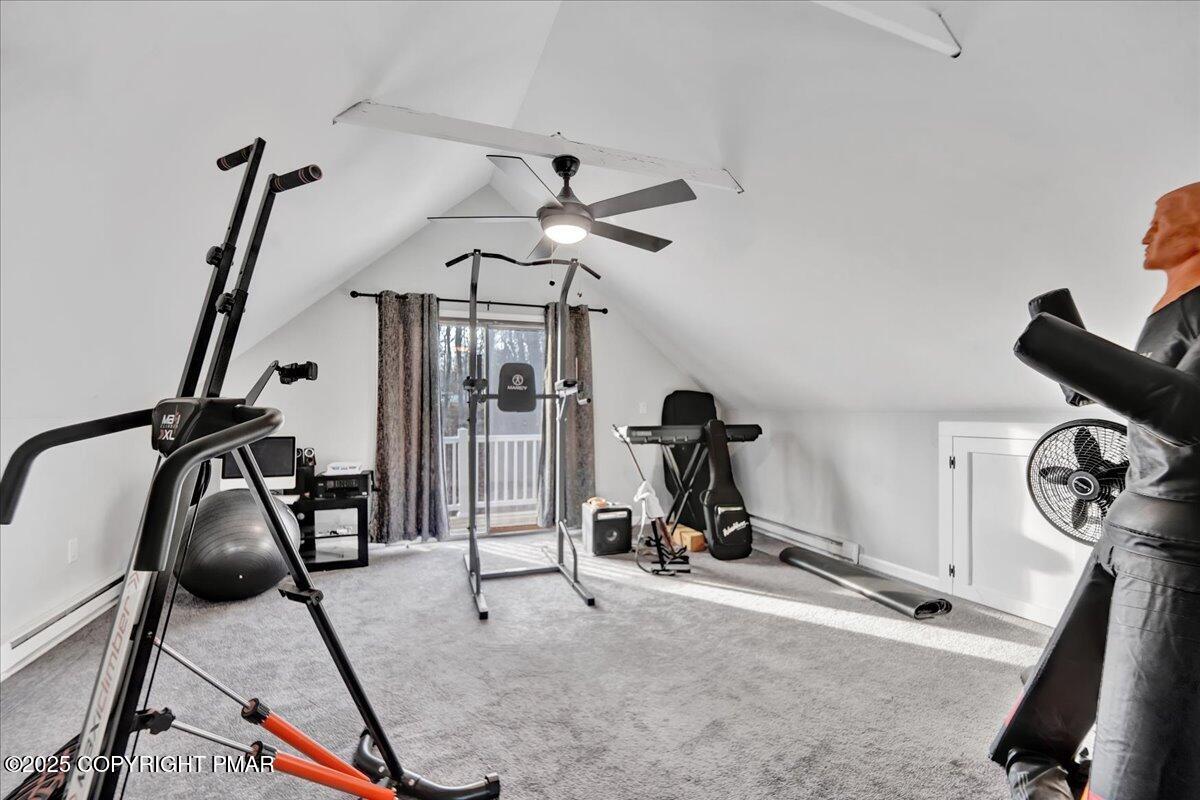 306 Timber Hill Road Henryville, PA 18332 - Photo 14 of 23 a view of a room with gym equipment