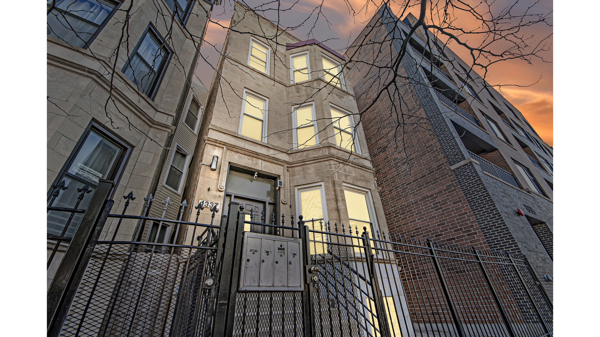 1337 North Western Avenue, Unit 3 Chicago, IL 60622 - Photo 1 of 17 a view of a pathway with a building