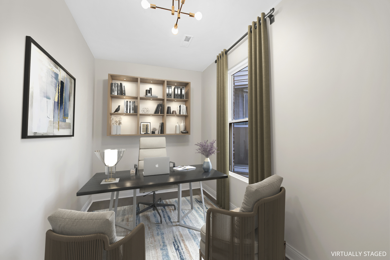 1337 North Western Avenue, Unit 3 Chicago, IL 60622 - Photo 10 of 17 a workspace with furniture and window