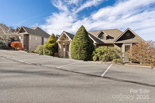 front view of a house with a street