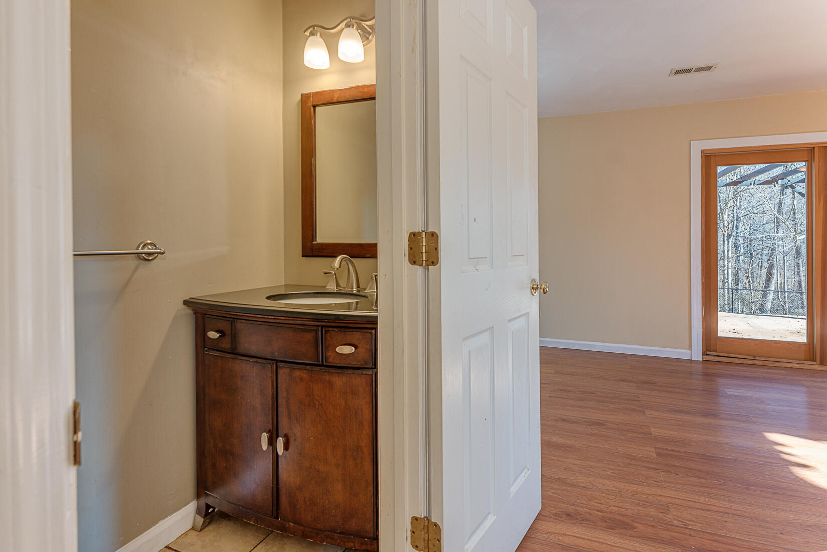 3490 Saunders Road Vinton, VA 24179 - Photo 12 of 60 a view of a hallway with wooden floor