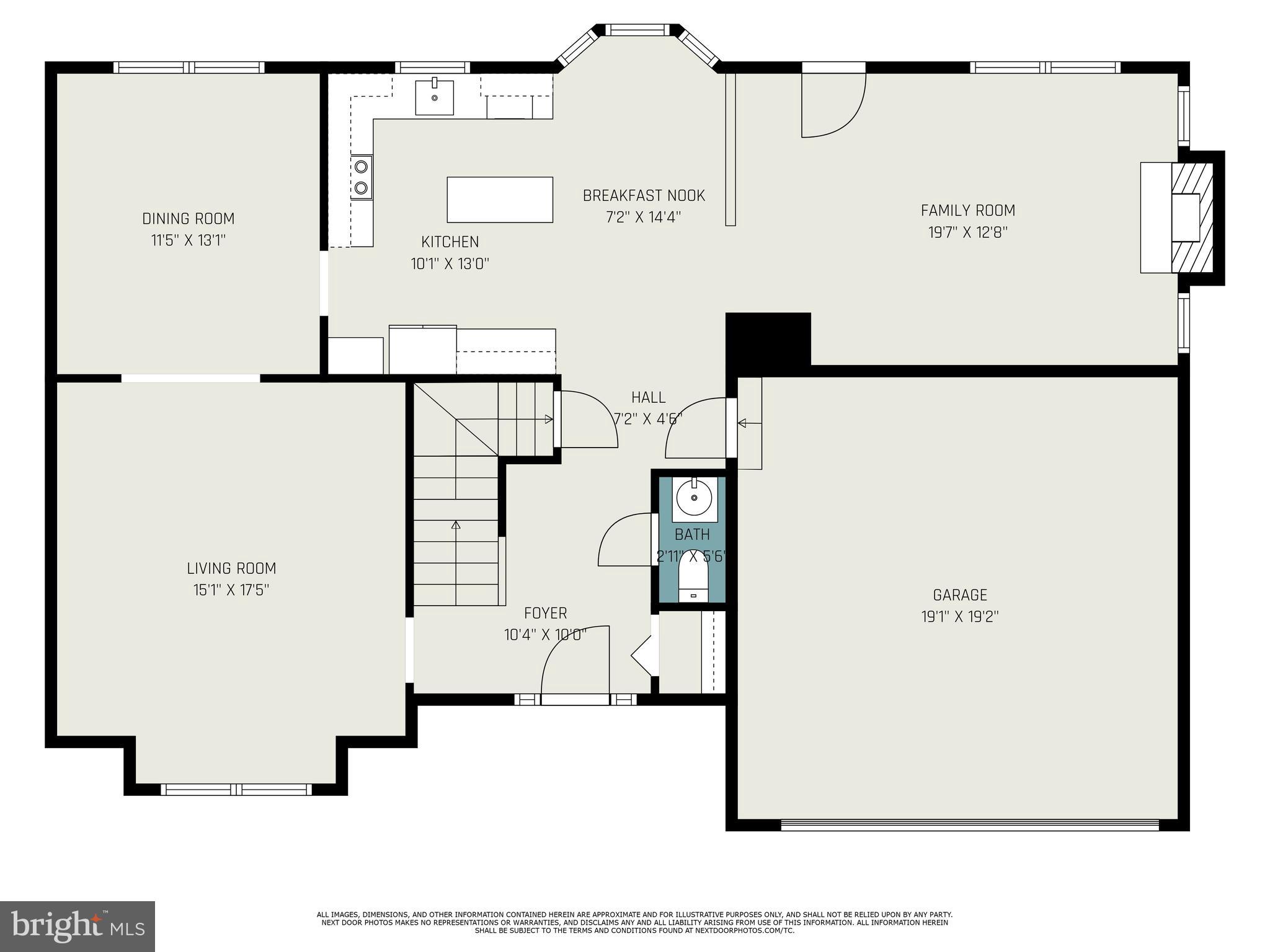 10402 Labrador Loop Manassas, VA 20112 - Photo 2 of 44 a picture of a bathroom with a sink and a mirror