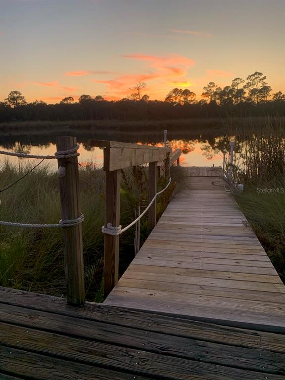 105 Bridle Ridge Court Flagler Beach, FL 32136 - Photo 8 of 8 a view of a terrace with a lake view