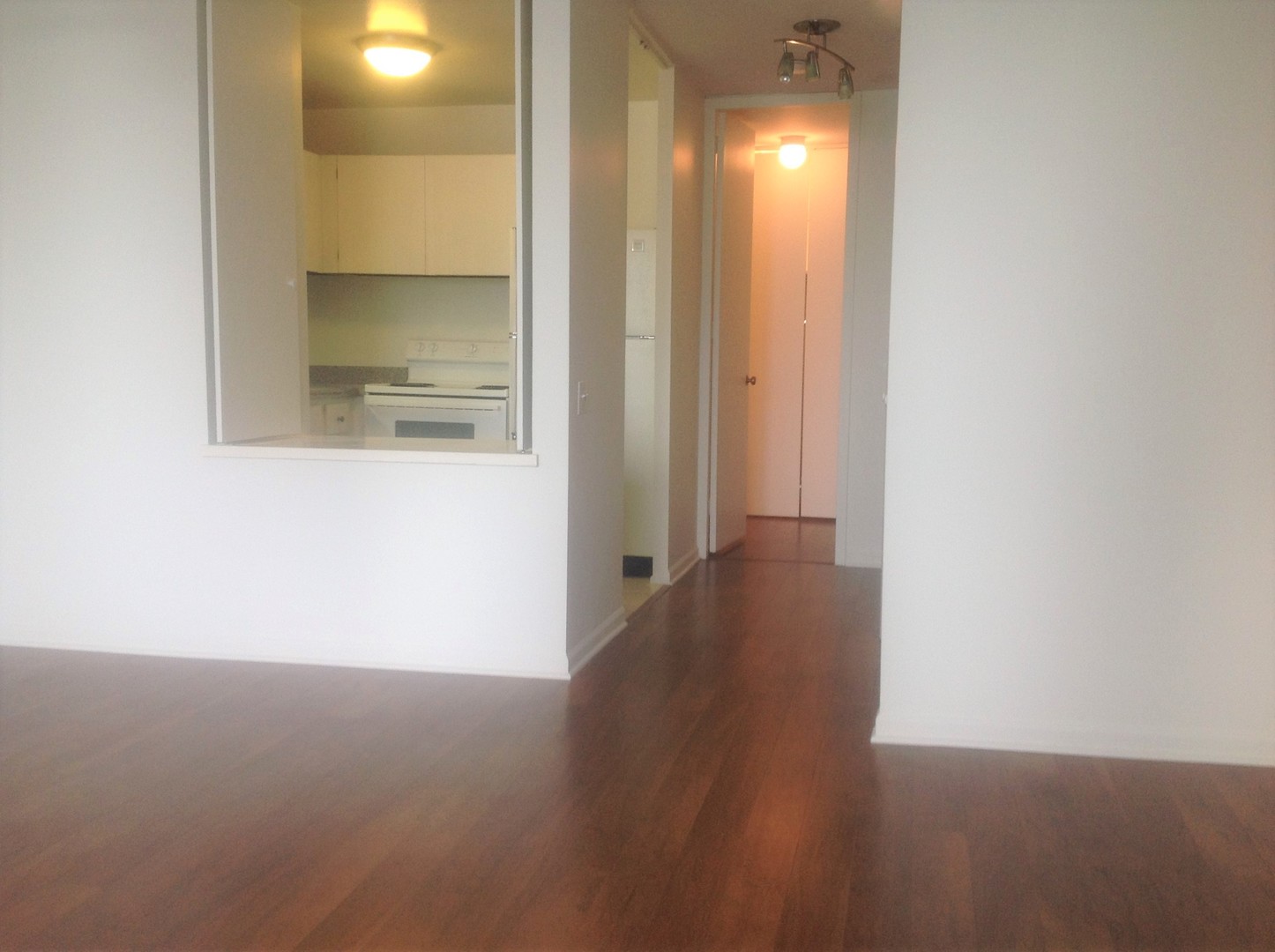 1030 North State Street, Unit 23F Chicago, IL 60610 - Photo 4 of 13 a view of a hallway with wooden floor