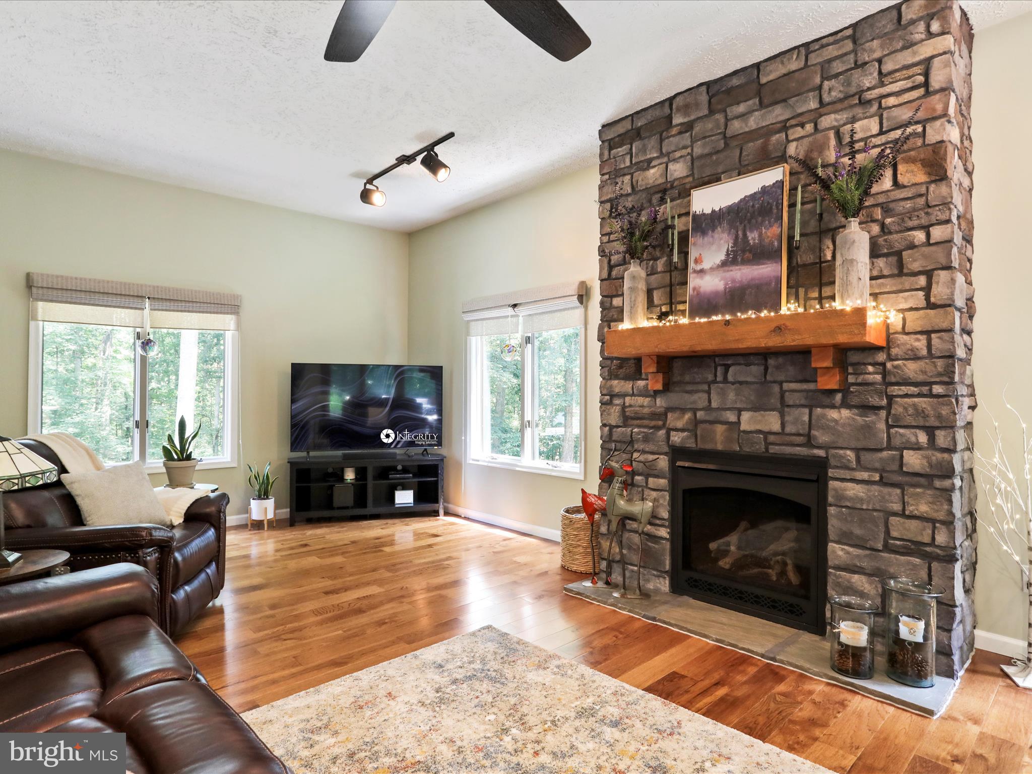 3953 West Weaver Road Greencastle, PA 17225 - Photo 18 of 61 Stone Gas Fireplace