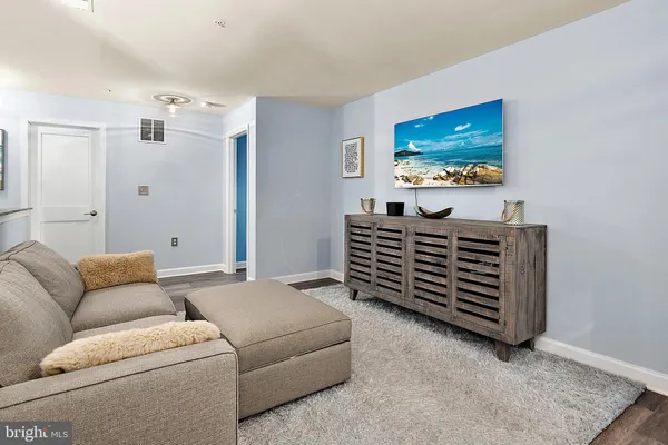 a view of a balcony with city view