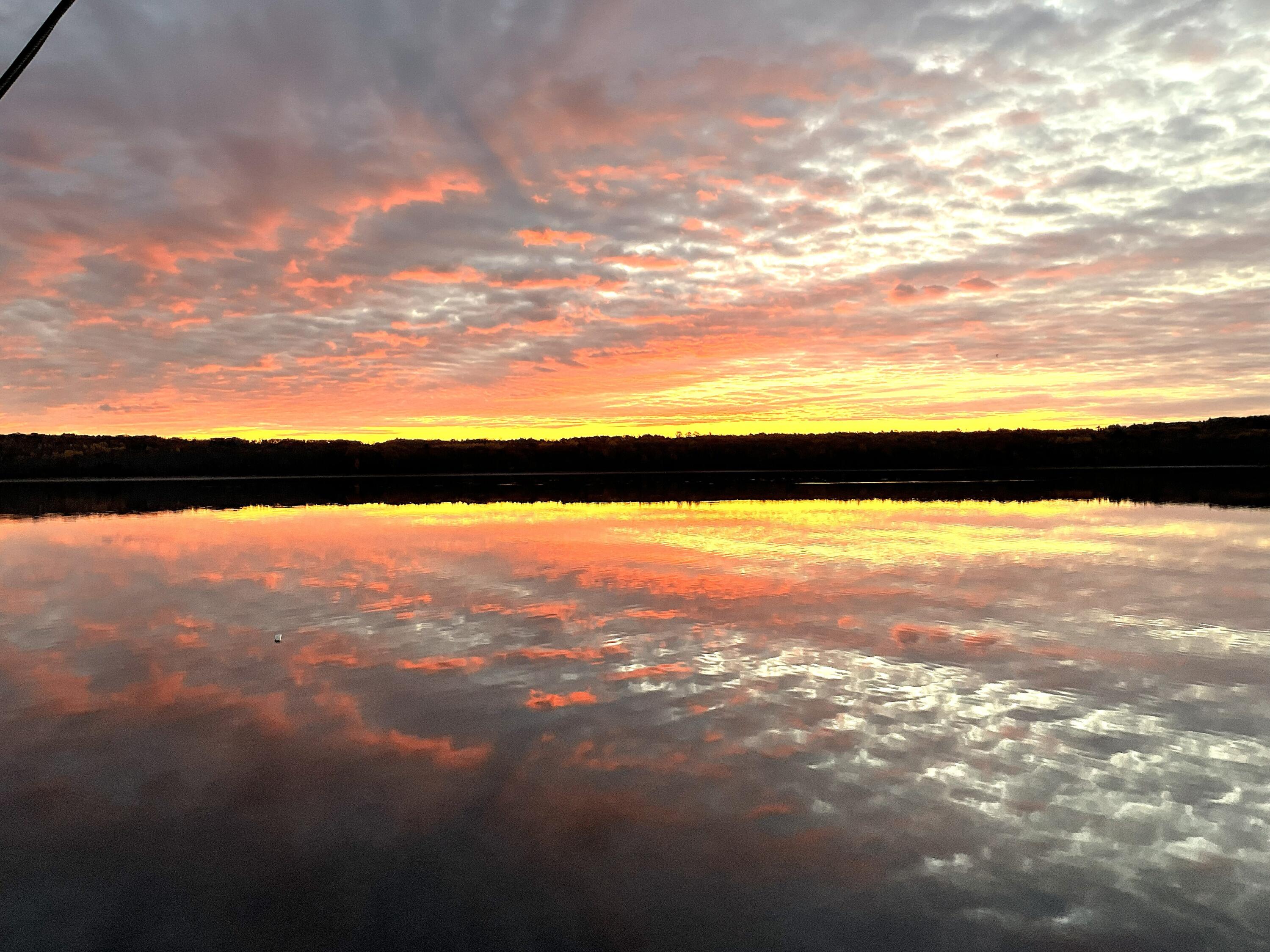 13 Libby Lane Burnham, ME 04922 - Photo 6 of 15 Sunrise over the lake
