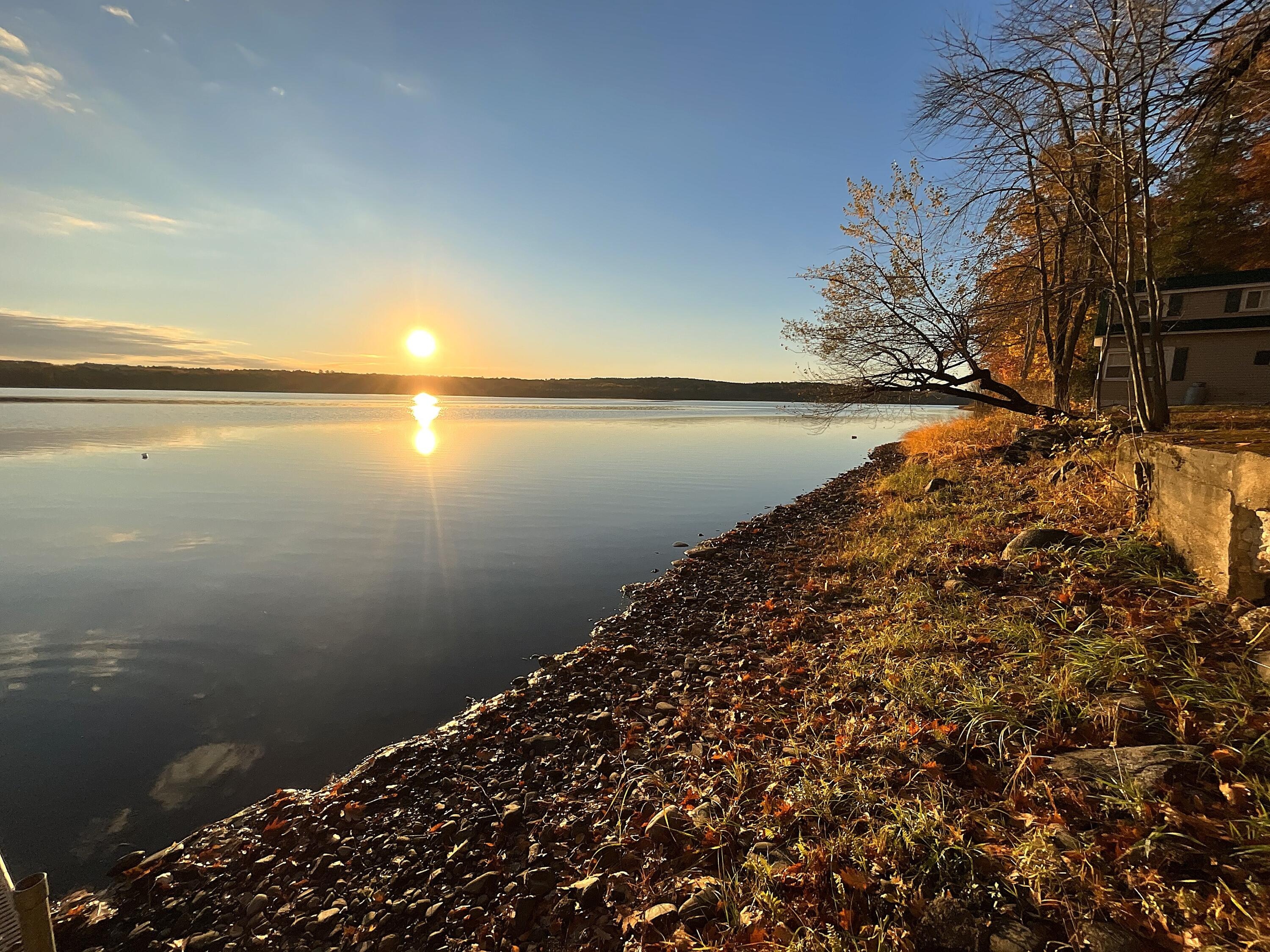 13 Libby Lane Burnham, ME 04922 - Photo 7 of 15 Sunrise over the lake