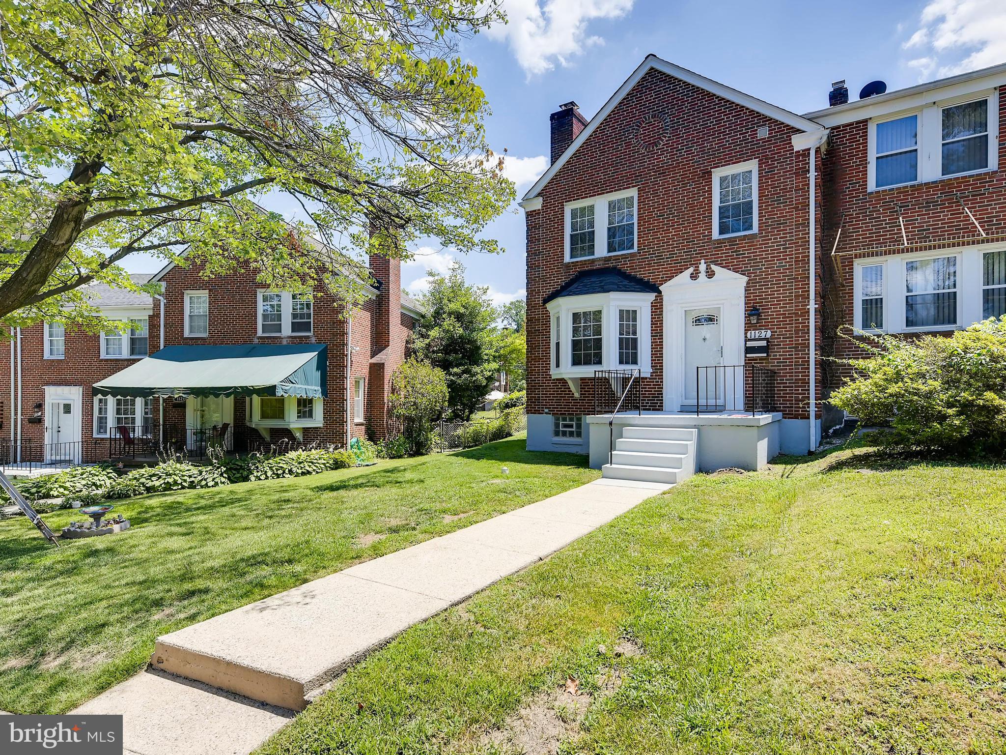 1127 Granville Road Baltimore, MD 21207 - Photo 4 of 28 Front view, sidewalk to steps