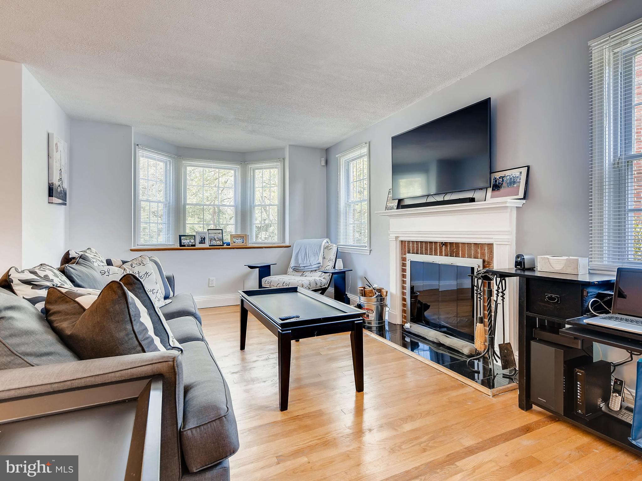 1127 Granville Road Baltimore, MD 21207 - Photo 6 of 28 Living Room w/ Bay Window