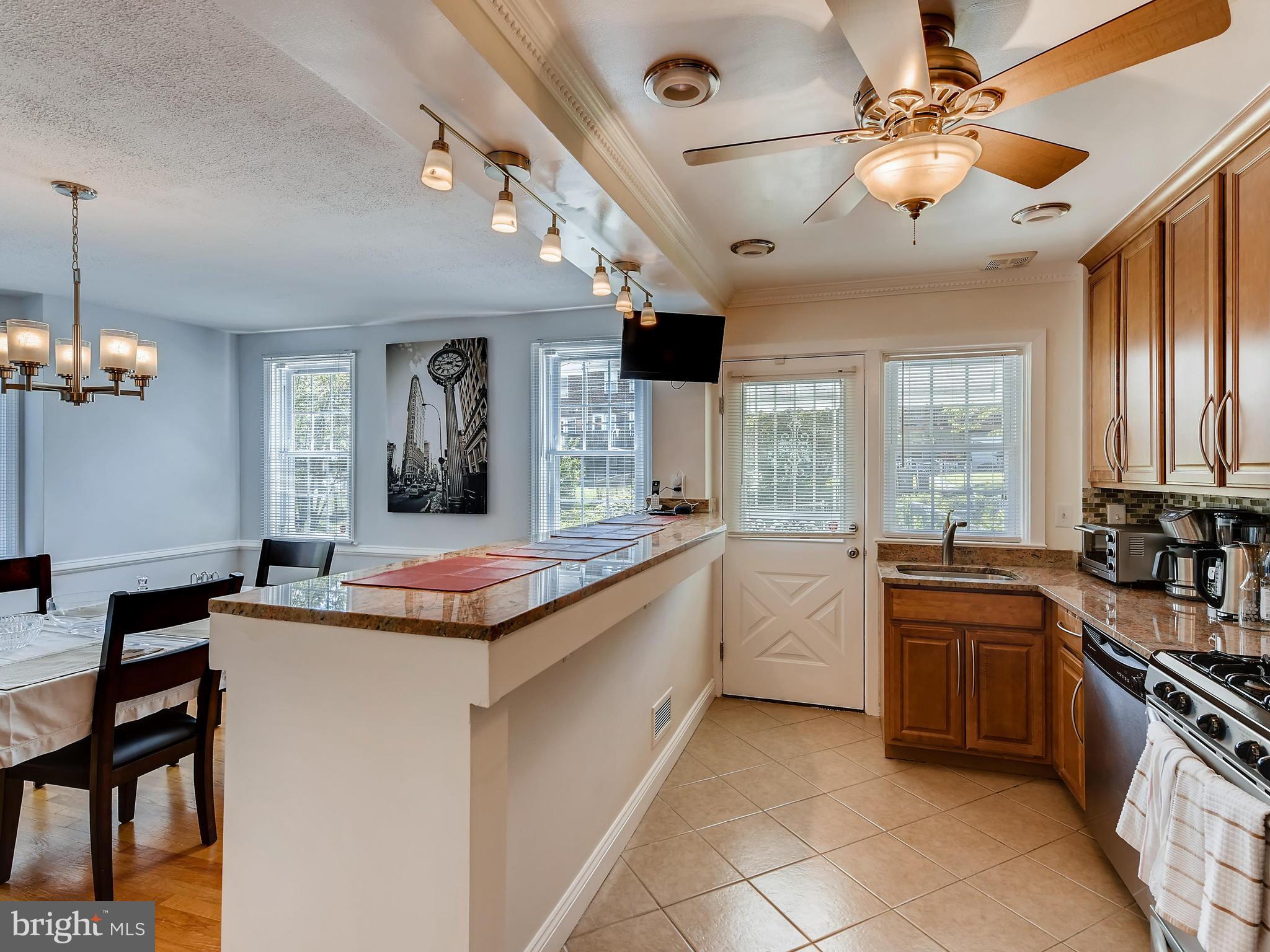 1127 Granville Road Baltimore, MD 21207 - Photo 10 of 28 Kitchen off Dining Room