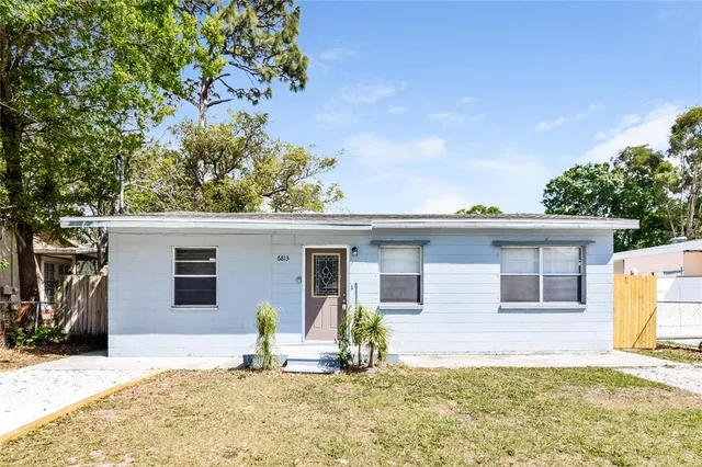 a house view with a outdoor space