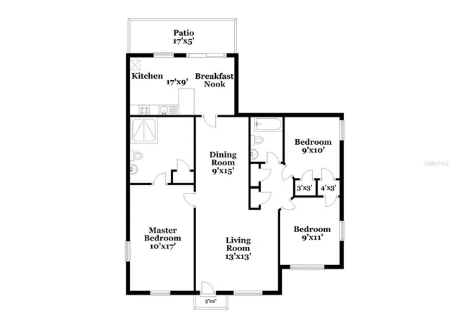 a picture of a book and a bed