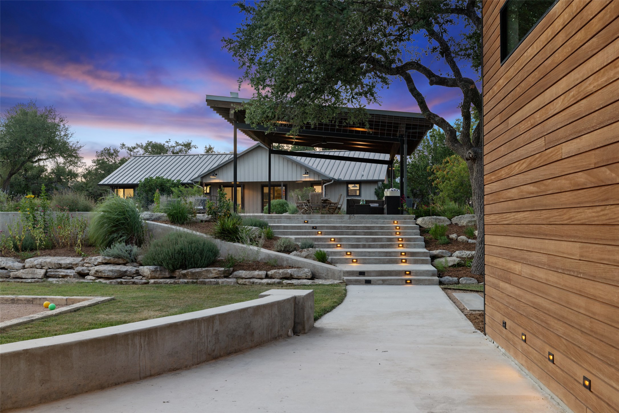 201 Gold Nugget Road Wimberley, TX 78676 - Photo 26 of 40 a view of outdoor space swimming pool and outdoor seating