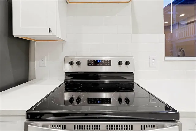 a close view of stove top oven