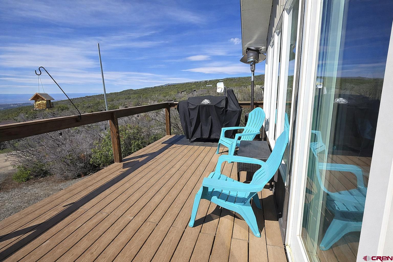 21976 2225th Road Cedaredge, CO 81413 - Photo 4 of 29 West view from 2nd story deck