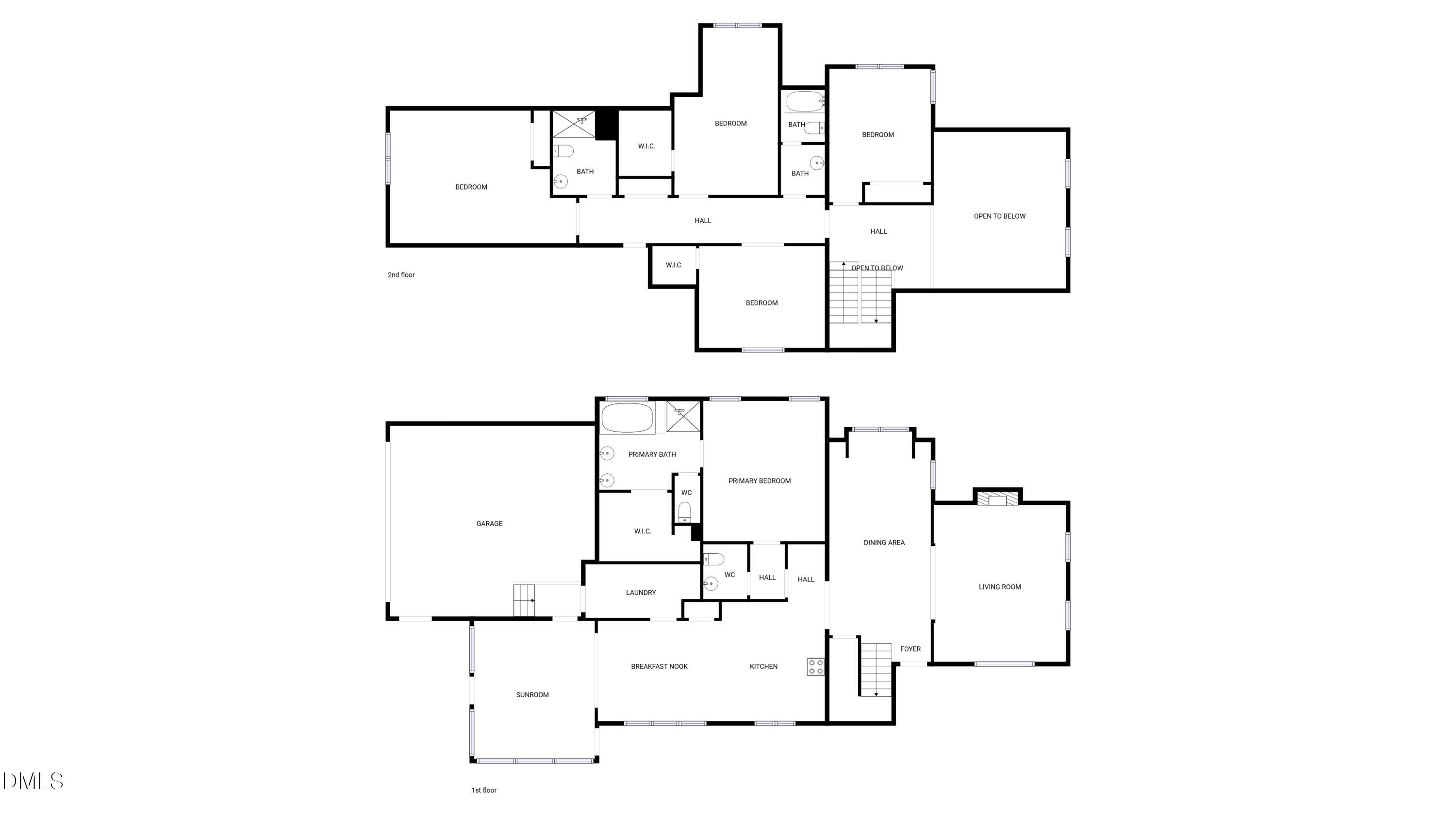 1703 Happiness Hill Lane Raleigh, NC 27614 - Photo 30 of 30 a picture of floor plan