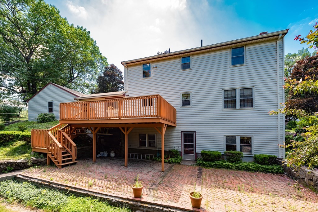 46 Pilgrim Road Braintree, MA 02184 - Photo 12 of 35 a view of house with seating space and deck